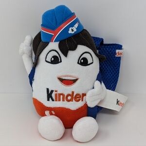 Kinder Surprise Egg Mascot Plush Stewardess